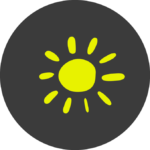 Frazzled Leader Sun Logo